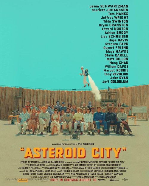 Asteroid City - Australian Movie Poster