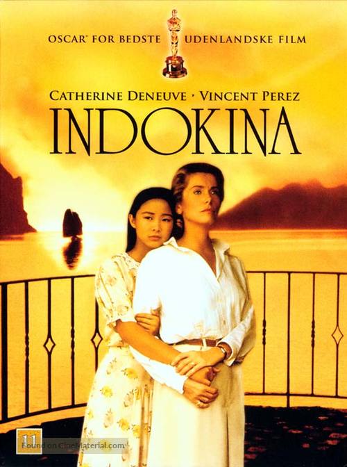 Indochine - Danish DVD movie cover