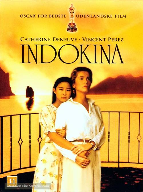 Indochine - Danish DVD movie cover