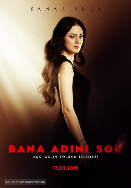 Bana Adini Sor - Turkish Movie Poster