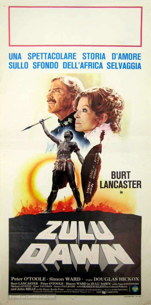 Zulu Dawn - Italian Movie Poster