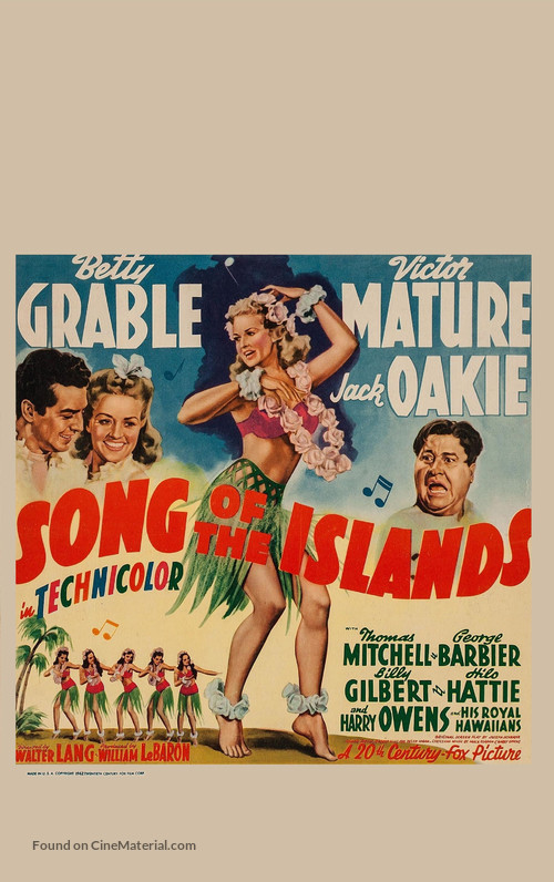 Song of the Islands - Movie Poster