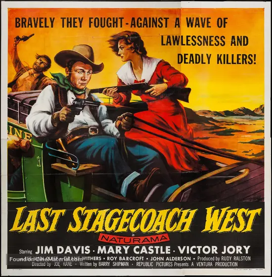 The Last Stagecoach West - Movie Poster