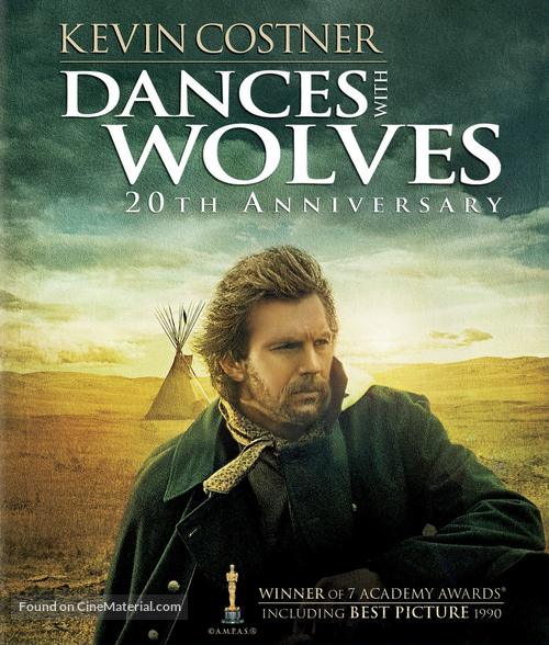 Dances with Wolves - Blu-Ray movie cover