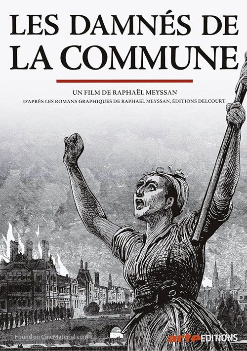 Les damn&eacute;s de la Commune - French DVD movie cover