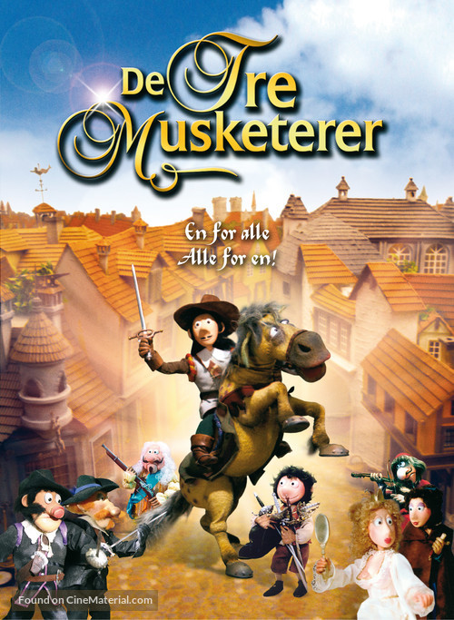 De tre musketerer - Danish Movie Poster