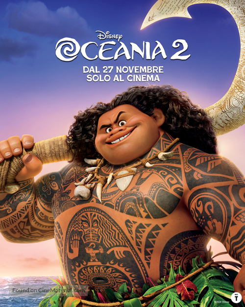 Moana 2 - Italian Movie Poster