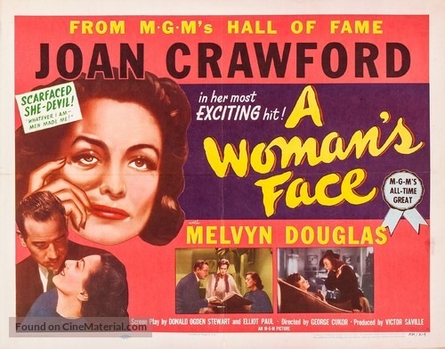 A Woman&#039;s Face - Re-release movie poster