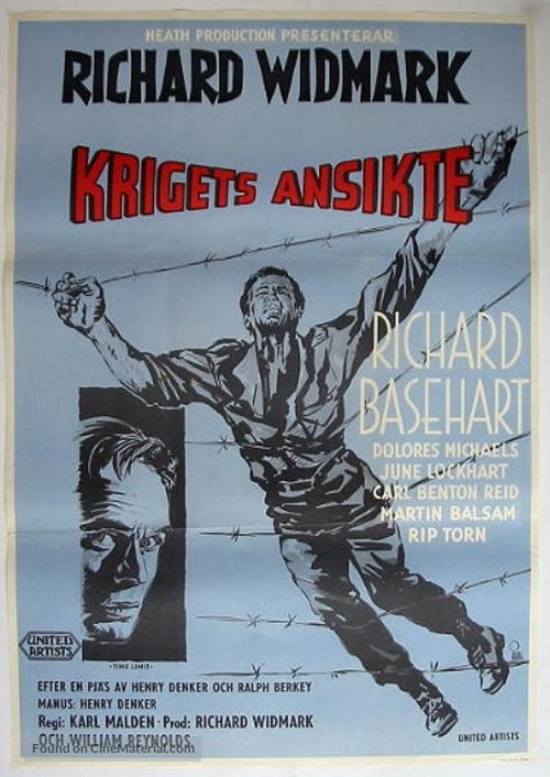 Time Limit - Swedish Movie Poster