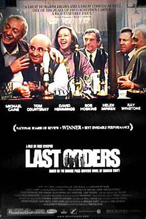 Last Orders - Movie Poster