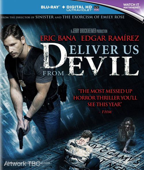 Deliver Us from Evil - British Blu-Ray movie cover