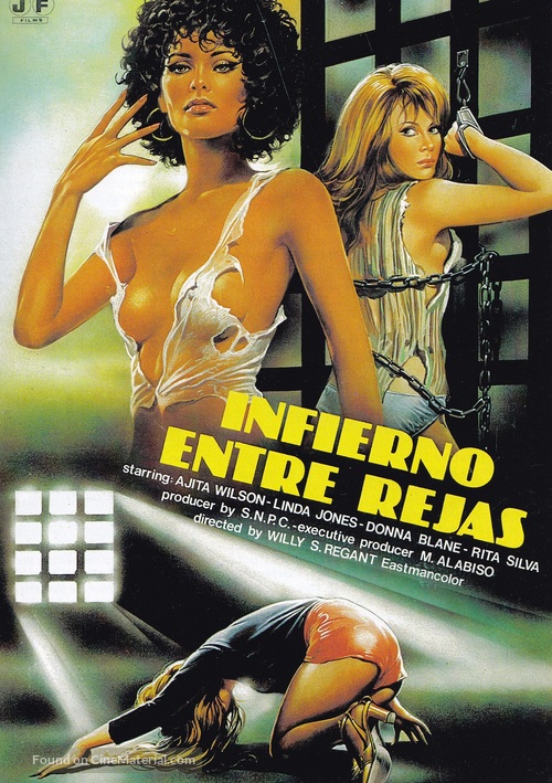 Perverse oltre le sbarre - Spanish Movie Poster