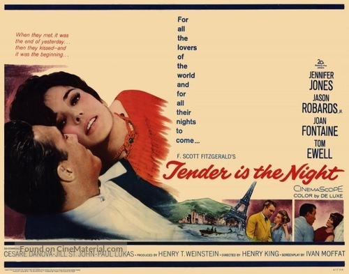 Tender Is the Night - Movie Poster