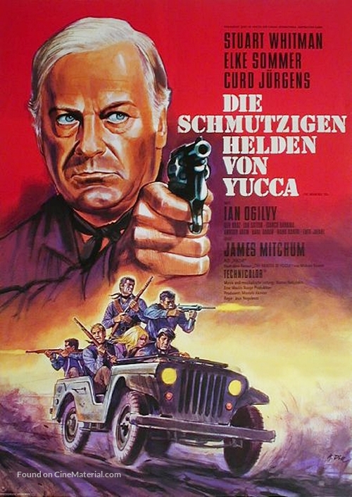 The Invincible Six - German Movie Poster