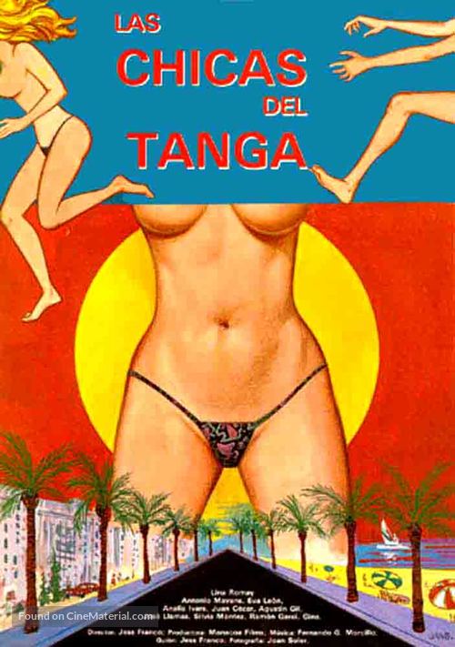 Las chicas del tanga - Spanish Movie Poster