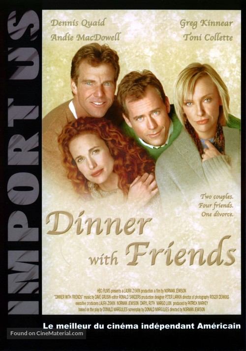 Dinner with Friends - French DVD movie cover
