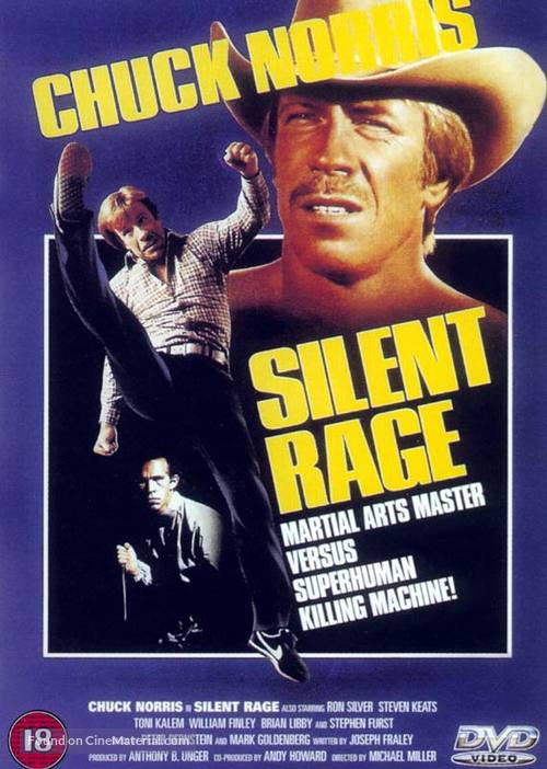 Silent Rage - British DVD movie cover