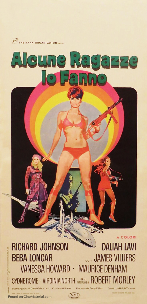 Some Girls Do - Italian Movie Poster