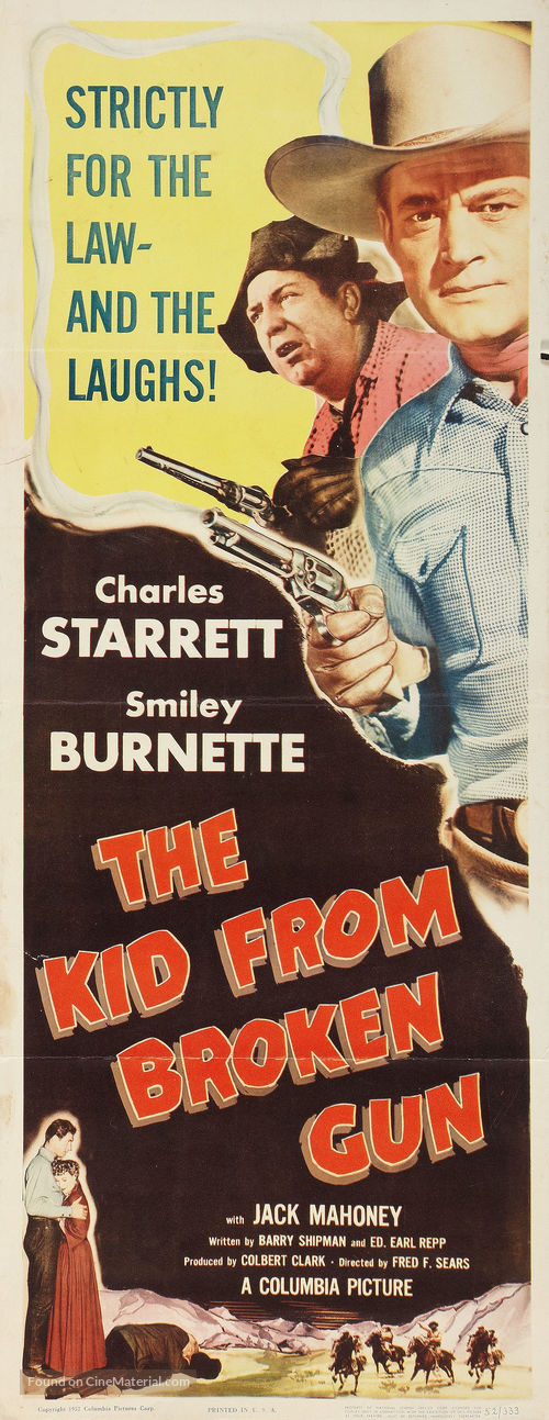 The Kid from Broken Gun - Movie Poster