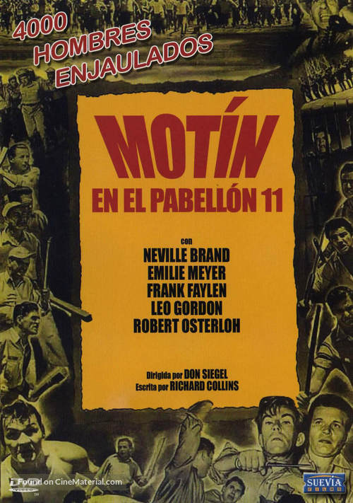 Riot in Cell Block 11 - Spanish Movie Cover
