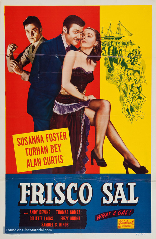 Frisco Sal - Re-release movie poster