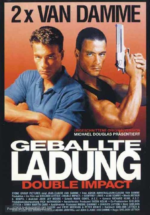 Double Impact - German Movie Poster