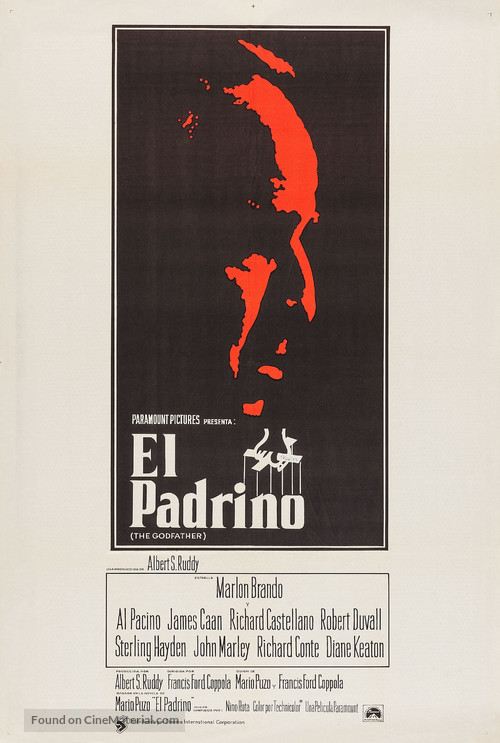 The Godfather - Argentinian Movie Poster