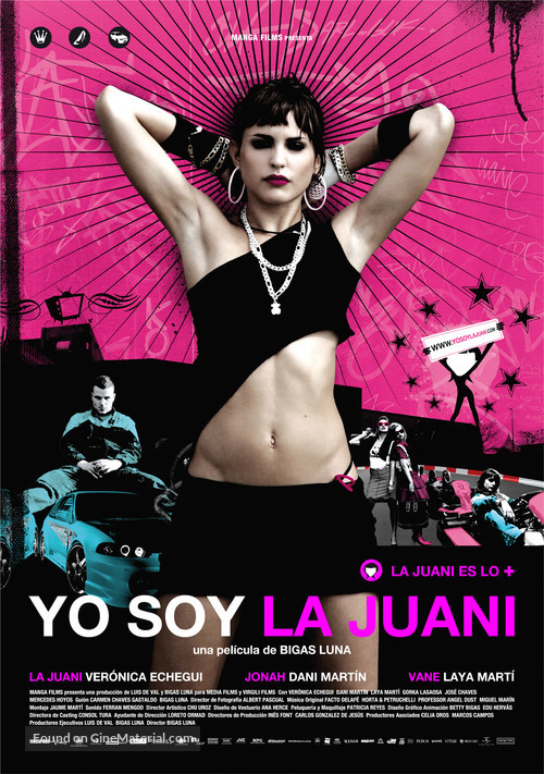 Yo soy la Juani - Spanish Movie Poster