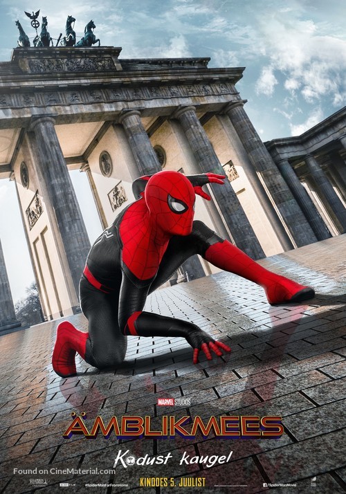Spider-Man: Far From Home - Estonian Movie Poster