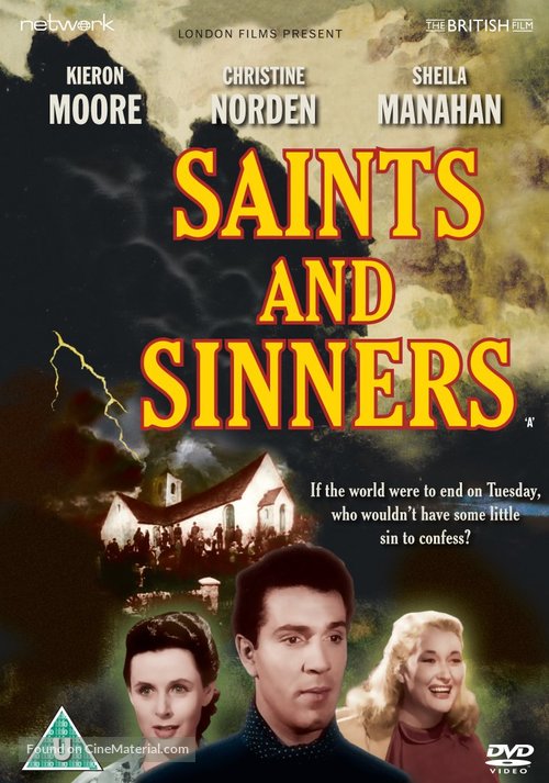 Saints and Sinners - British DVD movie cover