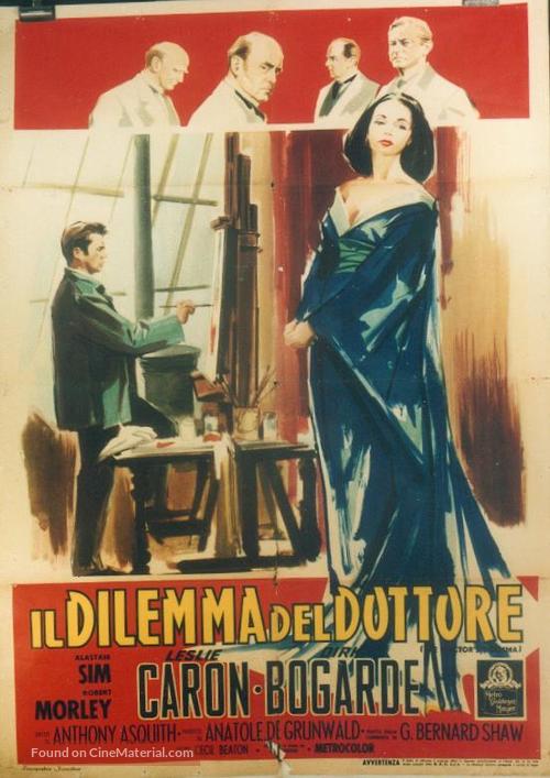 The Doctor&#039;s Dilemma - Italian Movie Poster
