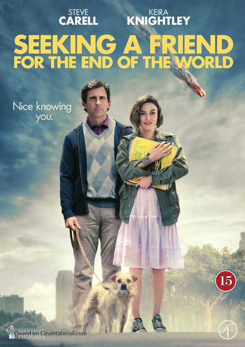 Seeking a Friend for the End of the World - Danish DVD movie cover