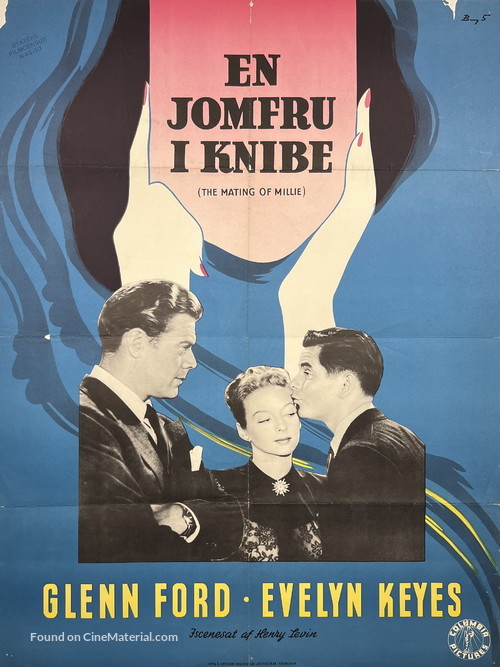 The Mating of Millie - Danish Movie Poster