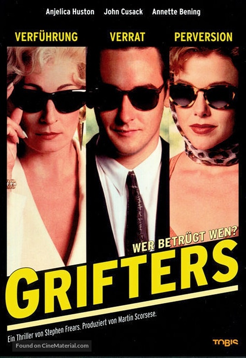 The Grifters - German DVD movie cover