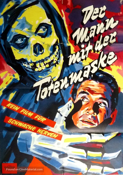 The Crimson Ghost - German Movie Poster