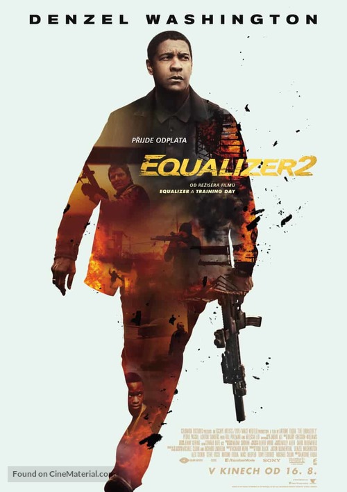 The Equalizer 2 - Czech Movie Poster