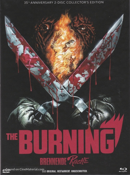 The Burning - Austrian Blu-Ray movie cover