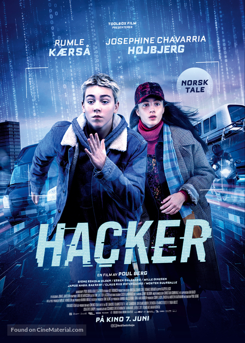 Hacker - Danish Movie Poster