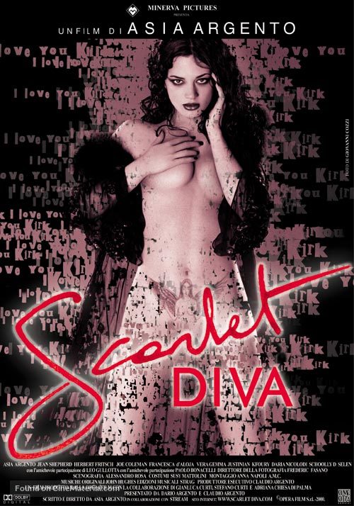 Scarlet Diva - Italian Movie Poster