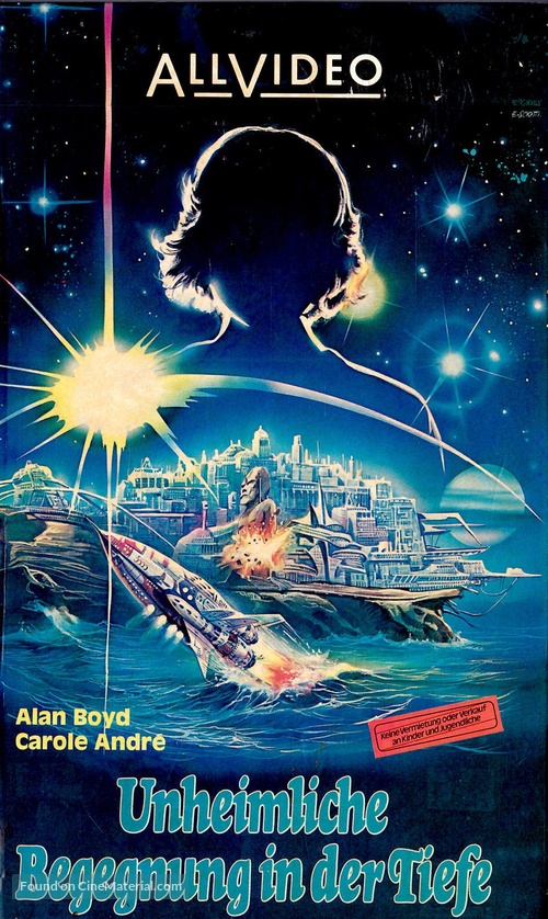Encuentro en el abismo - German VHS movie cover