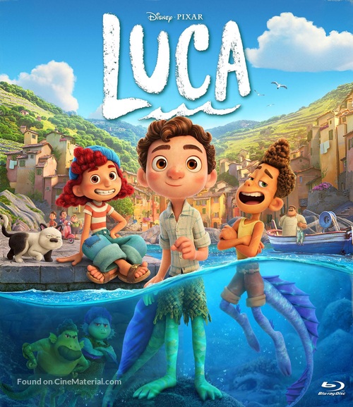 Luca - Brazilian Blu-Ray movie cover