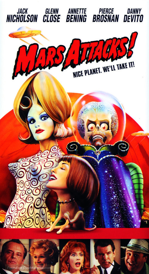 Mars Attacks! - Movie Cover