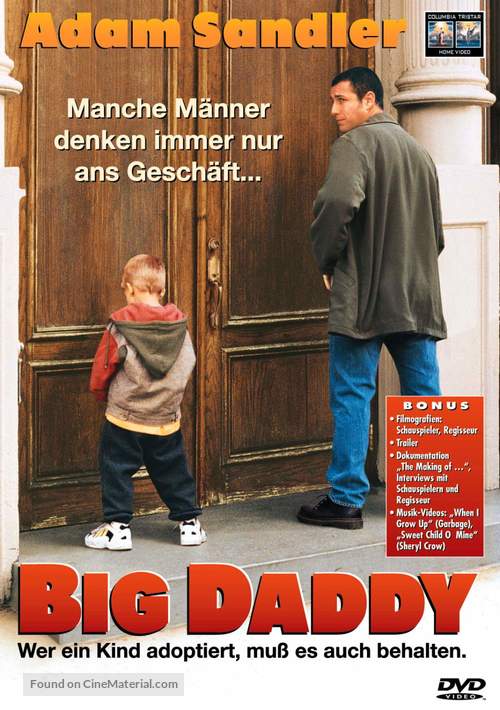 Big Daddy - German DVD movie cover