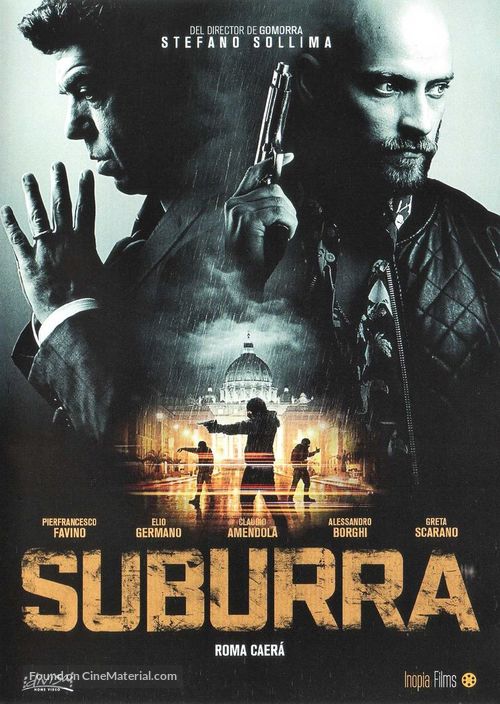 Suburra - Italian DVD movie cover