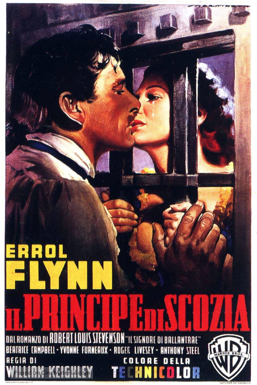 The Master of Ballantrae - Italian Movie Poster