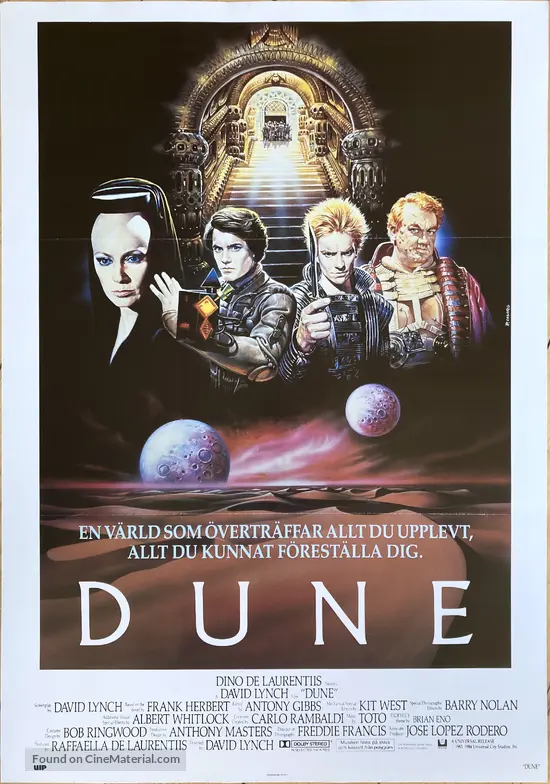 Dune - Swedish Movie Poster
