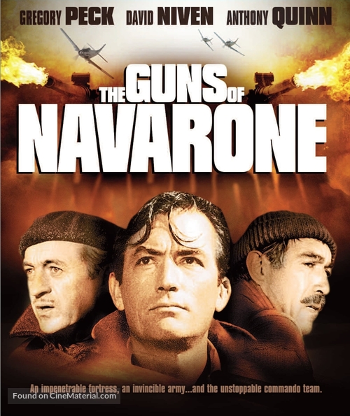 The Guns of Navarone - Blu-Ray movie cover
