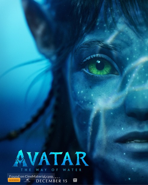 Avatar: The Way of Water - Australian Movie Poster
