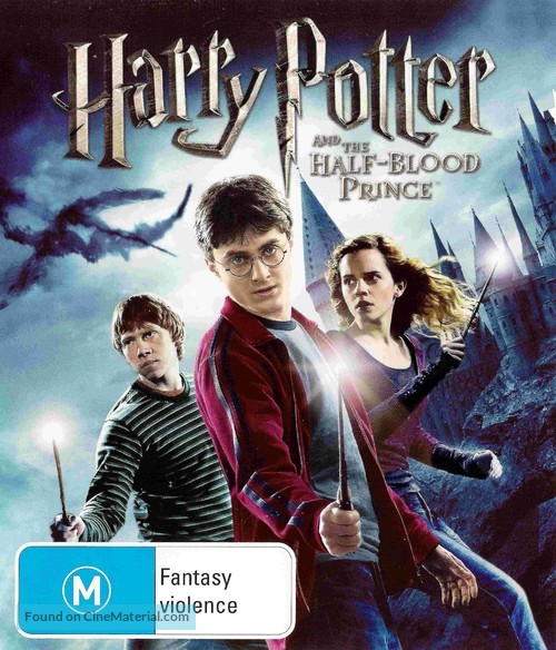 Harry Potter and the Half-Blood Prince - Australian Blu-Ray movie cover