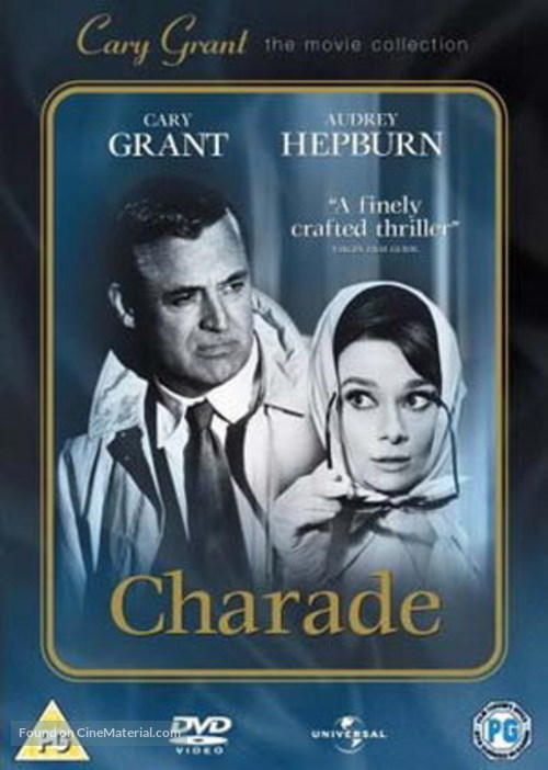 Charade - British DVD movie cover